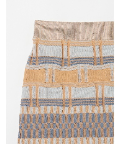 Ruh Dhan(ルーダン)の「Vital Layers Skirt(スカート・レディース・ブラウン/オレンジ/ネイビー・FREE)」の8枚目の写真