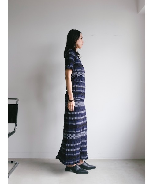Ruh Dhan(ルーダン)の「Vital Layers Skirt(スカート・レディース・ブラウン/オレンジ/ネイビー・FREE)」の16枚目の写真
