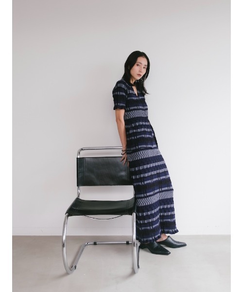 Ruh Dhan(ルーダン)の「Vital Layers Skirt(スカート・レディース・ブラウン/オレンジ/ネイビー・FREE)」の18枚目の写真