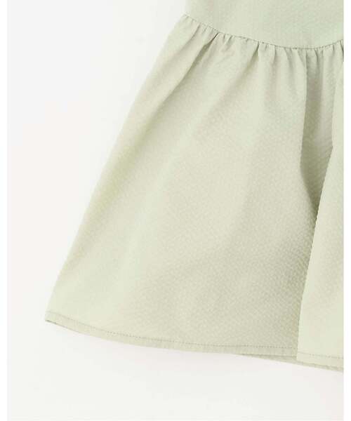 Lycee mine(リセマイン)の「【セットアップ】なみなみペプラムブラウス・バルーンパンツセット【子供服】【キッズ】【女の子】(セットアップ・キッズ・ライトピンク/ライトベージュ/ネイビー/エメラルド/サックスブルー・110cm/100cm/130cm/120cm/140cm/150cm)」の18枚目の写真