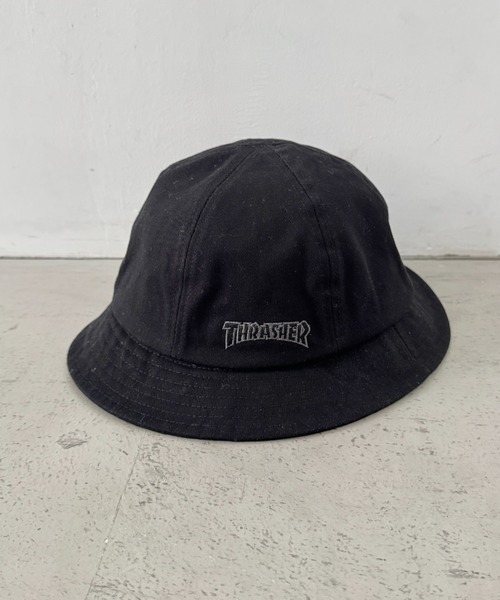THRASHER(スラッシャー)の「THRASHER キッズ ロゴ メトロハット(ハット・キッズ・ブラック/カーキ/オレンジ・54cm)」の22枚目の写真