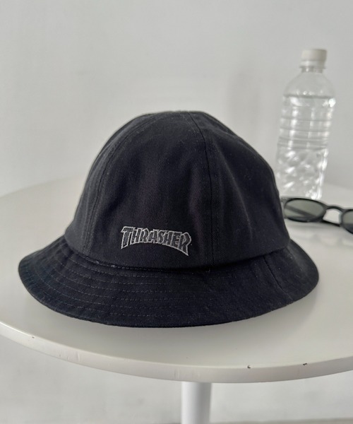 THRASHER(スラッシャー)の「THRASHER キッズ ロゴ メトロハット(ハット・キッズ・ブラック/カーキ/オレンジ・54cm)」の19枚目の写真