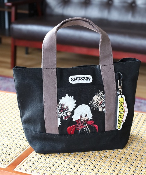 OUTDOOR PRODUCTS(アウトドアプロダクツ)の「僕のヒーローアカデミア×OUTDOOR PRODUCTS キーホルダー付きミニキャラトート(トートバッグ・メンズ・ブラック/ターコイズブルー/ブラック系/ネイビー/イエロー/ベージュ/ホワイト・フリー)」の9枚目の写真