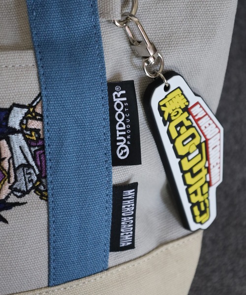 OUTDOOR PRODUCTS(アウトドアプロダクツ)の「僕のヒーローアカデミア×OUTDOOR PRODUCTS キーホルダー付きミニキャラトート(トートバッグ・メンズ・ブラック/ターコイズブルー/ブラック系/ネイビー/イエロー/ベージュ/ホワイト・フリー)」の18枚目の写真