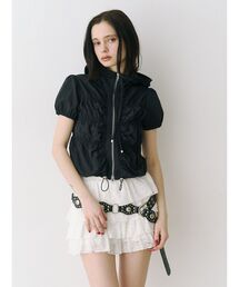 jouetie | ハーフスリーブギャザーブルゾン(その他トップス)