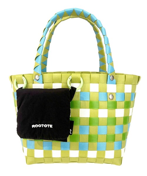 ROOTOTE(ルートート)の「SC.babyroo.Basket-A(トートバッグ・レディース・ライム/レッド/ターコイズブルー/オレンジ・FREE)」の2枚目の写真