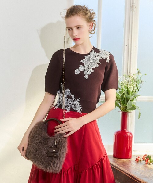 WAFFLE FUR BAG 2WAYファーバッグ（ショルダーバッグ）｜TOCCA（トッカ