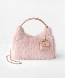 WAFFLE FUR BAG 2WAYファーバッグ