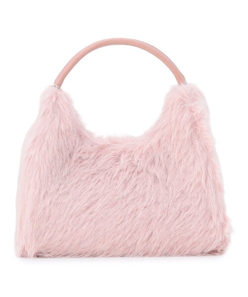 TOCCA(トッカ)の「WAFFLE FUR BAG 2WAYファーバッグ(ショルダーバッグ・レディース・ベージュ系1/ベージュ系/ピンク系・F)」の7枚目の写真