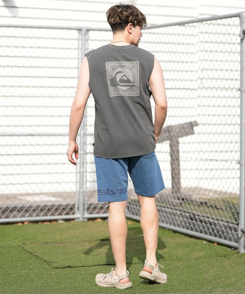 Quiksilver（クイックシルバー）の「QUIKSILVER/クイックシルバー BANDANA SL 26SU タンクトップ QSL262605M（タンクトップ・メンズ・ホワイト/ブラック/インディゴブルー・M/L）」の13枚目の写真