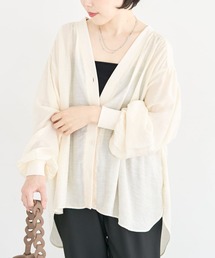 Green　Parks | リブドッキングシアーシャツ(シャツ/ブラウス)