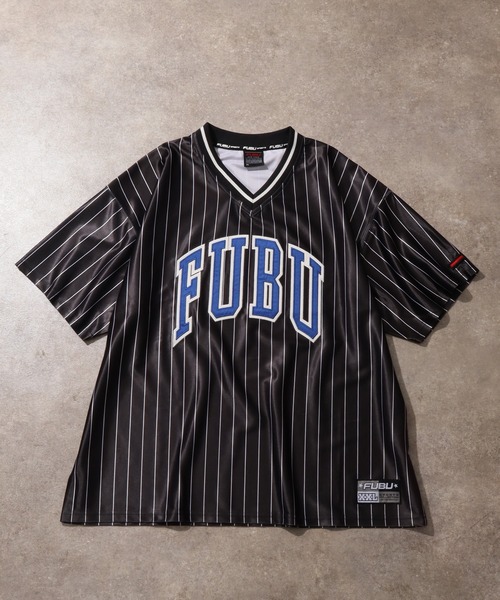 FUBU( フブ)の「【FUBU/フブ】PATCH V NECK T-SHIRTS/パッチVネックTシャツ(Tシャツ/カットソー・メンズ・レオパード/ブラック/ホワイト・XL/M/L)」の17枚目の写真