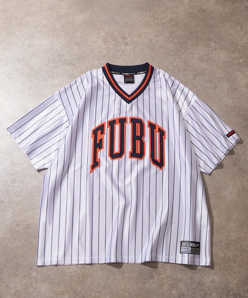 FUBU( フブ)の「【FUBU/フブ】PATCH V NECK T-SHIRTS/パッチVネックTシャツ(Tシャツ/カットソー・メンズ・レオパード/ブラック/ホワイト・XL/M/L)」の16枚目の写真