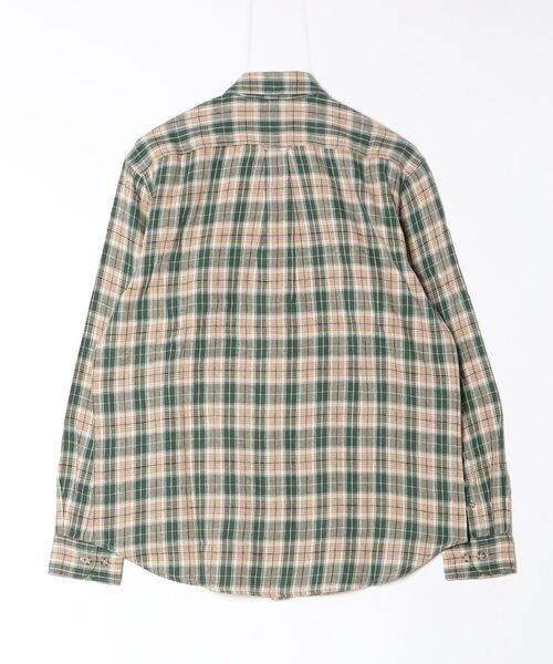 Nudie Jeans(ヌーディージーンズ)の「Nudie Jeans/ヌーディージーンズ Julian Checked Farmers Shirt /チェックシャツ Racing Green(シャツ/ブラウス・メンズ・グリーン系その他・S/M/L/XL)」の2枚目の写真
