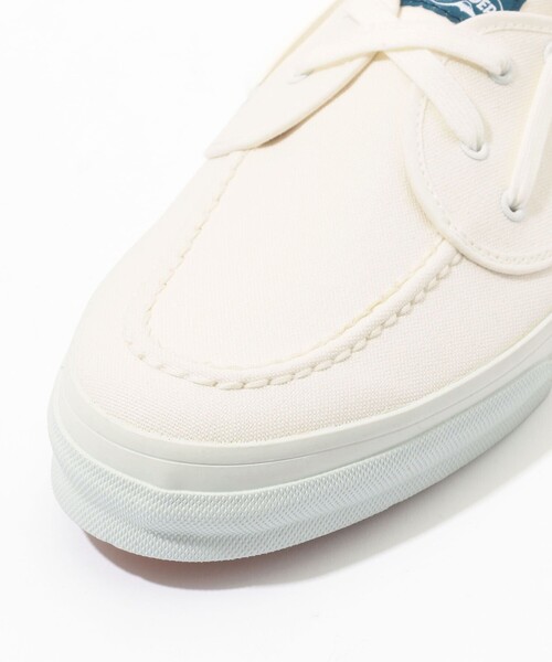 Sperry (スペリー)の「【別注】SPERRY SEAMATE キャンバススニーカー(スニーカー・メンズ・ホワイト/ネイビー・8/9/8.5/9.5/7.5)」の7枚目の写真