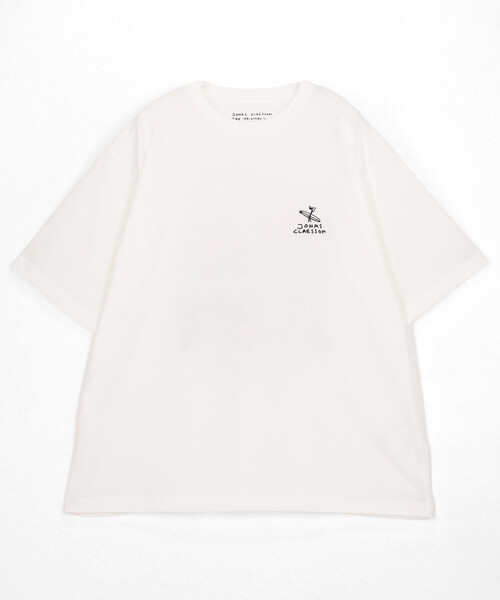 Jonas Claesson（ジョナスクレアッソン）の「JONAS CLAESSON/ジョナス クレアッソン The magic trip Short Sleeve Tee/ザ マジックトリップ バックプリントTシャツ（Tシャツ/カットソー・メンズ・ホワイト/ブルー/ブラック・LARGE/MEDIUM）」の9枚目の写真
