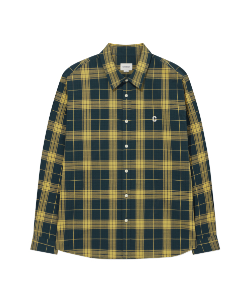 COVERNAT（カバーナット）の「エアリーチェックシャツネイビー（シャツ/ブラウス・メンズ・その他・SMALL/MEDIUM/LARGE/X-LARGE）」の2枚目の写真