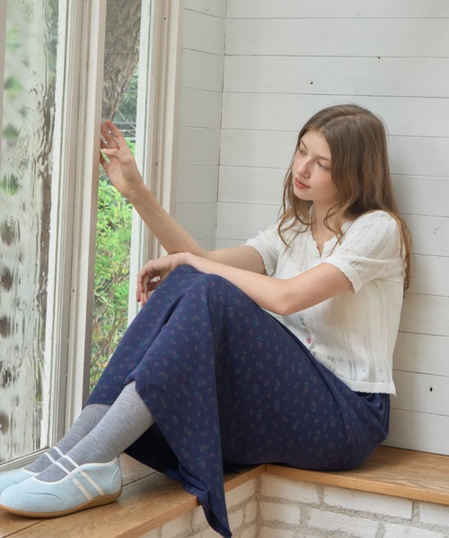 Birthday room(バースデイルーム)の「アソートボタン半袖カーディガン/Assorted Button Short-Sleeve Cardigan(カーディガン/ボレロ・レディース・グレー/ホワイト/ピンク・FREE)」の17枚目の写真