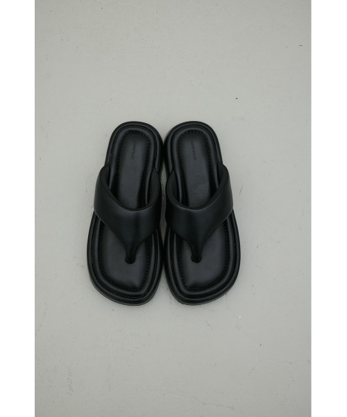STYLEMIXER(スタイルミキサー)の「プラットフォームトングサンダル(サンダル・レディース・ライトベージュ/ブラック・LARGE/MEDIUM/SMALL)」の14枚目の写真