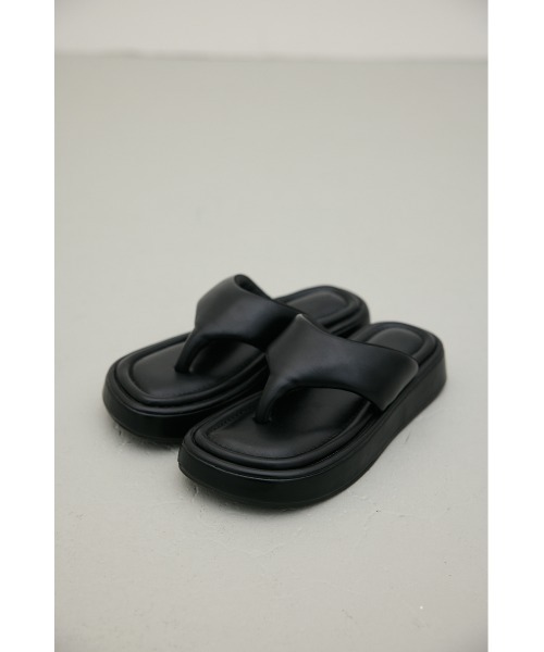 STYLEMIXER(スタイルミキサー)の「プラットフォームトングサンダル(サンダル・レディース・ライトベージュ/ブラック・LARGE/MEDIUM/SMALL)」の16枚目の写真