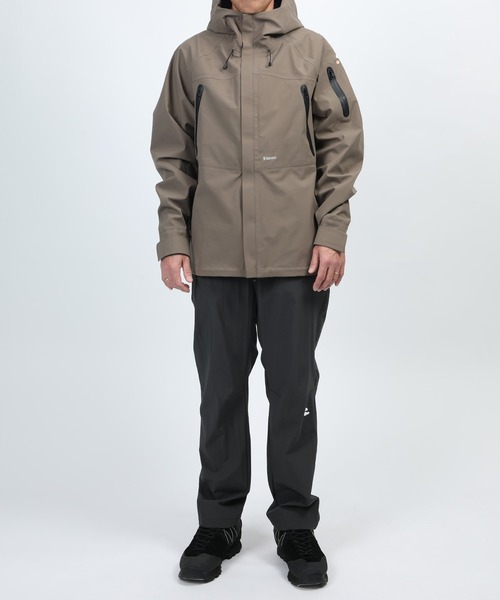 S'more(スモア)の「3-layer shell jacket(マウンテンパーカー・メンズ・ライトカーキ/ネイビー・X-LARGE/LARGE/MEDIUM/SMALL/WS)」の4枚目の写真