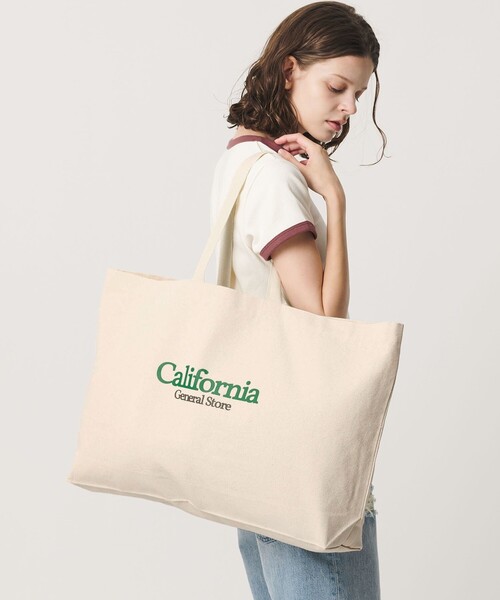 California General Store(California General Store)の「<CGS.>オーガニック コットン トート バッグ ラージ(トートバッグ・メンズ・ナチュラル・FREE)」の2枚目の写真