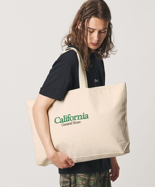 California General Store(California General Store)の「<CGS.>オーガニック コットン トート バッグ ラージ(トートバッグ・メンズ・ナチュラル・FREE)」の3枚目の写真
