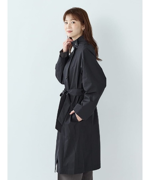 Perfect Suit FActory(パーフェクトスーツファクトリー)の「スプリングトレンチコート ベージュ/ネイビー(トレンチコート・レディース・ベージュ/ネイビー・M/S)」の10枚目の写真