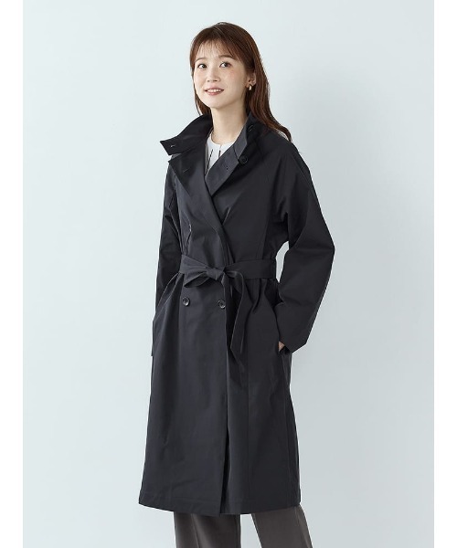 Perfect Suit FActory(パーフェクトスーツファクトリー)の「スプリングトレンチコート ベージュ/ネイビー(トレンチコート・レディース・ベージュ/ネイビー・M/S)」の7枚目の写真