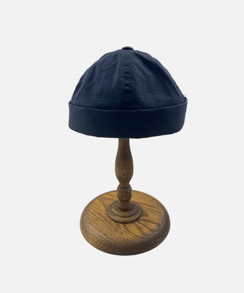 HUNTISM(ハンティズム)の「Sucker Fisherman Cap(キャップ・メンズ・ネイビー/ベージュ/ブラック・ONE SIZE)」の3枚目の写真