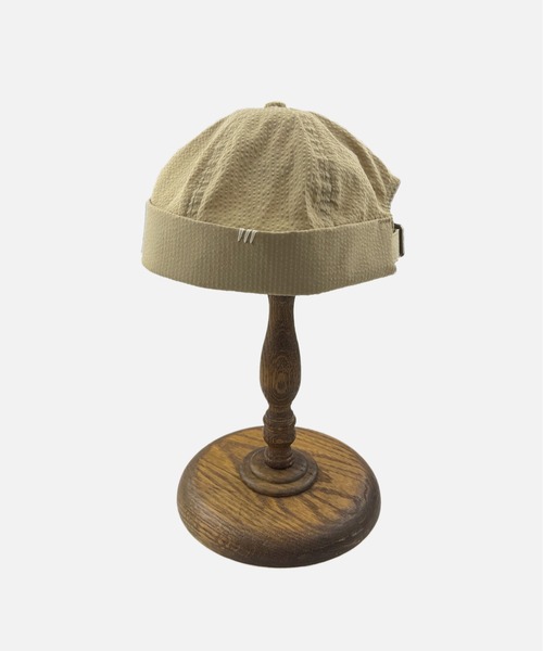 HUNTISM(ハンティズム)の「Sucker Fisherman Cap(キャップ・メンズ・ネイビー/ベージュ/ブラック・ONE SIZE)」の4枚目の写真