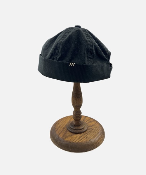 HUNTISM(ハンティズム)の「Sucker Fisherman Cap(キャップ・メンズ・ネイビー/ベージュ/ブラック・ONE SIZE)」の6枚目の写真