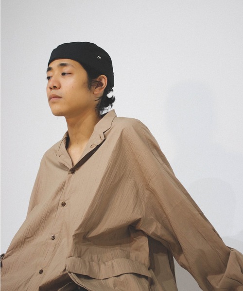 HUNTISM(ハンティズム)の「Sucker Fisherman Cap(キャップ・メンズ・ネイビー/ベージュ/ブラック・ONE SIZE)」の8枚目の写真