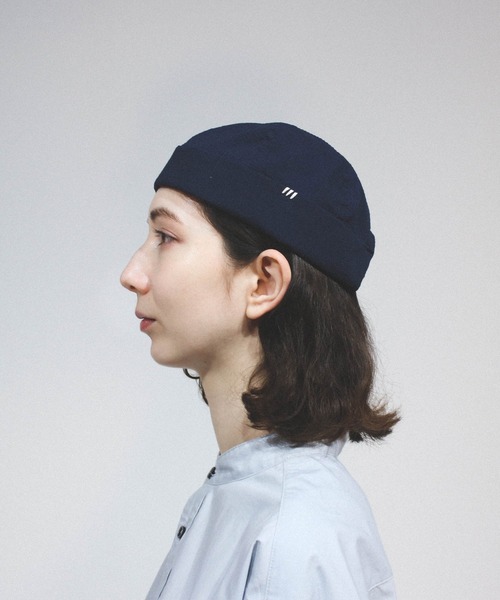 HUNTISM(ハンティズム)の「Sucker Fisherman Cap(キャップ・メンズ・ネイビー/ベージュ/ブラック・ONE SIZE)」の9枚目の写真