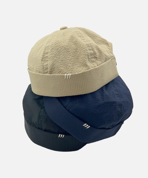 HUNTISM(ハンティズム)の「Sucker Fisherman Cap(キャップ・メンズ・ネイビー/ベージュ/ブラック・ONE SIZE)」の12枚目の写真