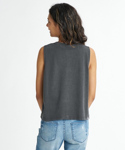 BILLABONG(ビラボン)の「BILLABONG ウィメンズ SUN ECHOES WL CROPPED COOL DRY TANK タンクトップ 【2026年夏モデル】(タンクトップ・レディース・オフホワイト/ベージュ/イエロー系その他/ブルー系その他/ホワイト・MEDIUM/LARGE)」の8枚目の写真
