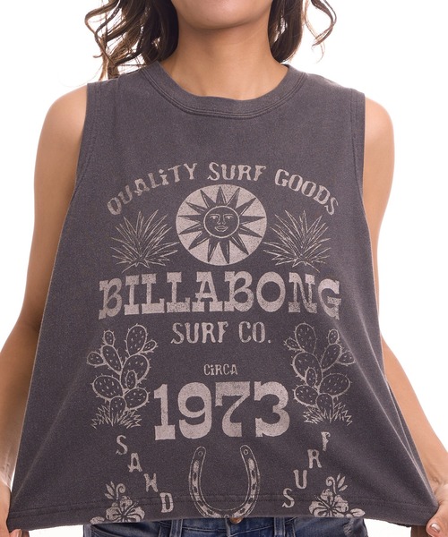 BILLABONG(ビラボン)の「BILLABONG ウィメンズ SUN ECHOES WL CROPPED COOL DRY TANK タンクトップ 【2026年夏モデル】(タンクトップ・レディース・オフホワイト/ベージュ/イエロー系その他/ブルー系その他/ホワイト・MEDIUM/LARGE)」の9枚目の写真