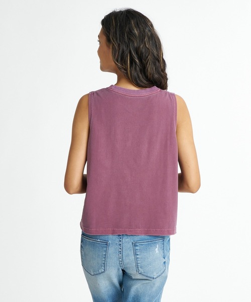 BILLABONG(ビラボン)の「BILLABONG ウィメンズ SUN ECHOES WL CROPPED COOL DRY TANK タンクトップ 【2026年夏モデル】(タンクトップ・レディース・オフホワイト/ベージュ/イエロー系その他/ブルー系その他/ホワイト・MEDIUM/LARGE)」の13枚目の写真
