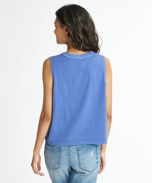 BILLABONG(ビラボン)の「BILLABONG ウィメンズ SUN ECHOES WL CROPPED COOL DRY TANK タンクトップ 【2026年夏モデル】(タンクトップ・レディース・オフホワイト/ベージュ/イエロー系その他/ブルー系その他/ホワイト・MEDIUM/LARGE)」の16枚目の写真