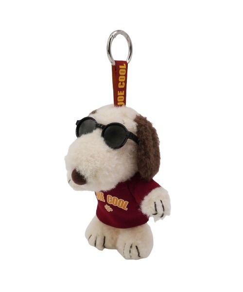 SNOOPY（スヌーピー）の「PEANUTS/ピーナッツ　スヌーピー　カレッジジョークールマスコット（キーホルダー・レディース・ネイビー/レッド・ONE SIZE）」の2枚目の写真
