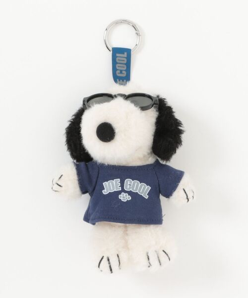 SNOOPY（スヌーピー）の「PEANUTS/ピーナッツ　スヌーピー　カレッジジョークールマスコット（キーホルダー・レディース・ネイビー/レッド・ONE SIZE）」の3枚目の写真
