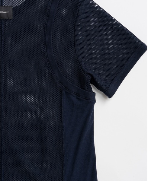 PRANK PROJECT(プランクプロジェクト)の「メッシュリンガーTEE / Mesh Ringer Tee(Tシャツ/カットソー・レディース・ネイビー/ホワイト/ボルドー・FREE)」の16枚目の写真