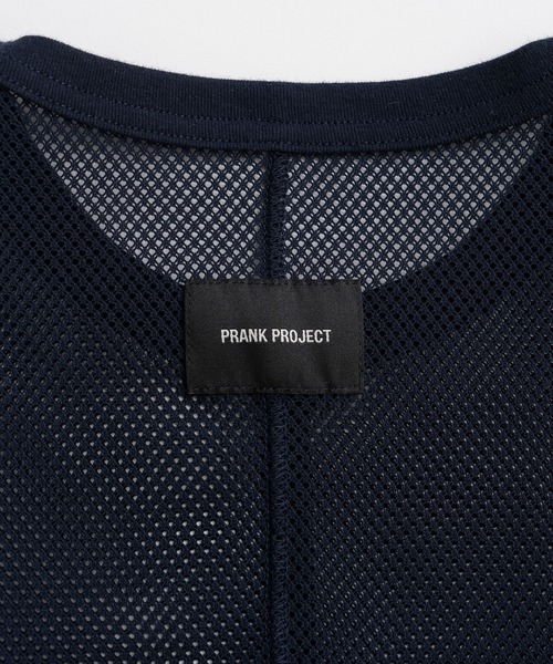 PRANK PROJECT(プランクプロジェクト)の「メッシュリンガーTEE / Mesh Ringer Tee(Tシャツ/カットソー・レディース・ネイビー/ホワイト/ボルドー・FREE)」の18枚目の写真