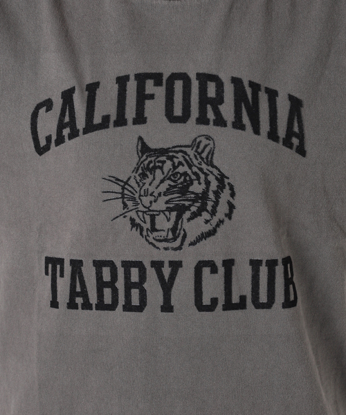 MIXTA(ミクスタ)の「MIXTA/ミクスタ CALIFORNIA TABBY CLUB CREW Tシャツ(Tシャツ/カットソー・レディース・ブラック/アイボリー・MEDIUM)」の21枚目の写真