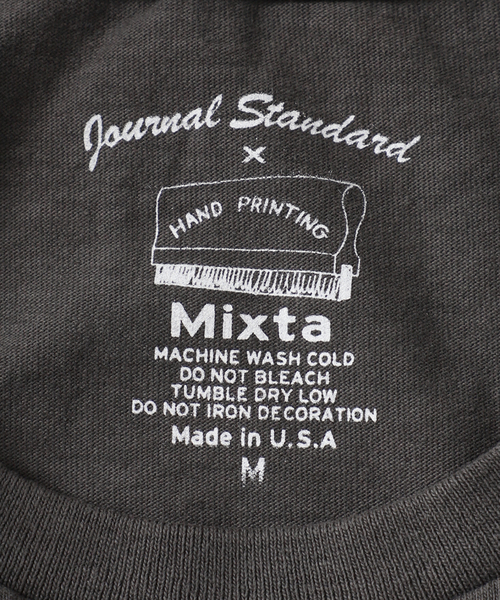MIXTA(ミクスタ)の「MIXTA/ミクスタ CALIFORNIA TABBY CLUB CREW Tシャツ(Tシャツ/カットソー・レディース・ブラック/アイボリー・MEDIUM)」の22枚目の写真