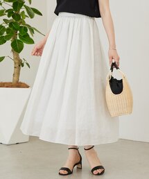 BEARDSLEY | シアーボイルギャザースカート(スカート)