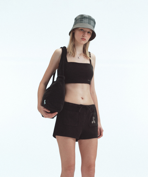 Rest&Recreation（レストアンドレクリエーション）の「TERRY BEACH BAG - BLACK（ショルダーバッグ・レディース・その他・ONE）」の7枚目の写真