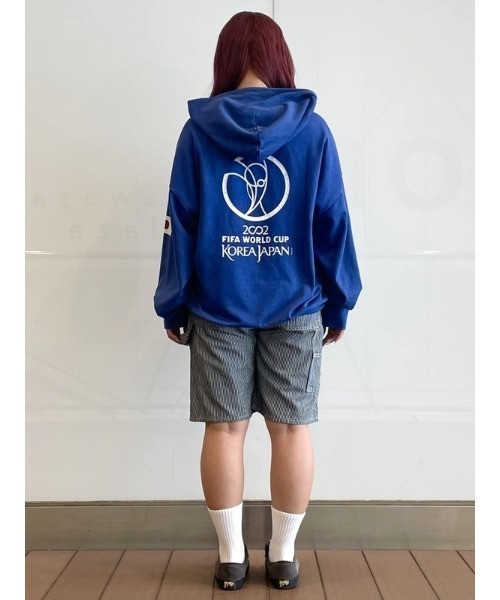 GAP(ギャップ)の「FIFA WORLD CUP(TM) ヴィンテージソフト フレンチテリー オーバーサイズ パーカー(パーカー・メンズ・ネイビー/ブルー/ブラック/ブルー系その他/グリーン/グリーン系その他/レッド/グレー・M/L/XL/XS/S)」の10枚目の写真