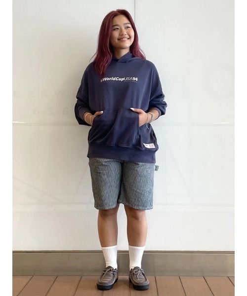 GAP(ギャップ)の「FIFA WORLD CUP(TM) ヴィンテージソフト フレンチテリー オーバーサイズ パーカー(パーカー・メンズ・ネイビー/ブルー/ブラック/ブルー系その他/グリーン/グリーン系その他/レッド/グレー・M/L/XL/XS/S)」の16枚目の写真