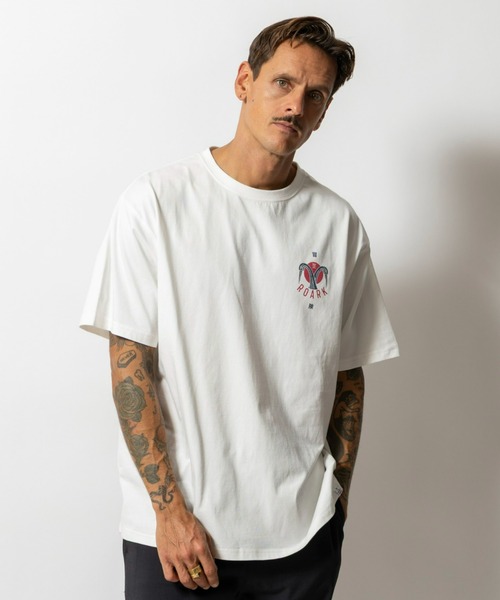 ROARK REVIVAL(ロアークリバイバル)の「【ROARK】"CRANE" S/S TEE(Tシャツ/カットソー・メンズ・ホワイト・MEDIUM/LARGE)」の6枚目の写真